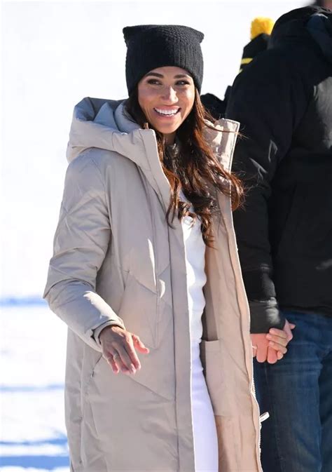 meghan markle cream puffer